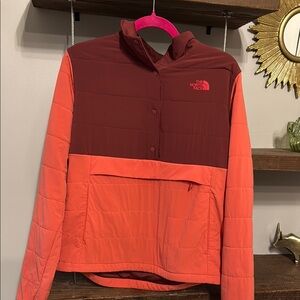 The North Face Mountain Jacket Red and Orange